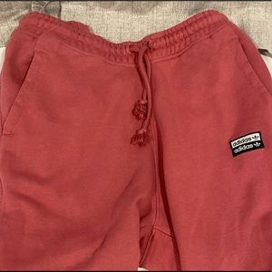 Urban Outfitters Dark Pink Adidas Sweatpants